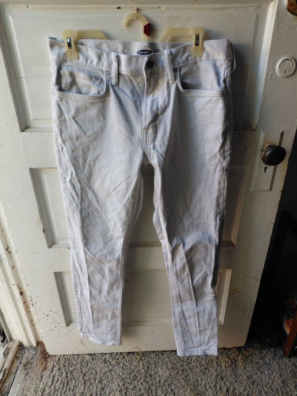 Beige Slim Fit Men’s Jeans by Old Navy